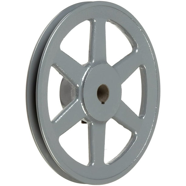 4350 max rpm 5.75 OD Cast Iron TB Woods AK5915//16 FHP Bored-to-size V-Belt Sheave A Belt Section 1 Groove 0.9375 Bore